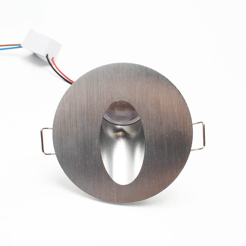 Argent brossé circulaire (installation de la boucle)