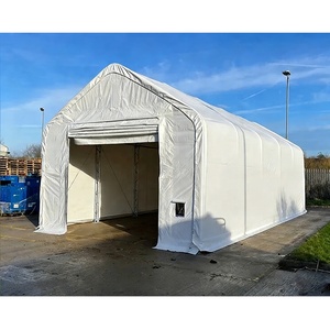 Carpa de Almacenamiento Impermeable para Exteriores, Carpas de Almacenamiento de Doble Estructura, Refugio de Almacenamiento de PVC de Alta Resistencia, Toldo para Almacén, Carpa de Almacenamiento Grande - Product Image 4