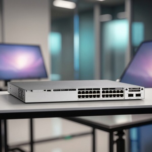 New Original for Cisco Catalyst C9300-24P-A <b>Switch</b> 24-Port Series with 4 Gigabit SFP Uplinks <b>PoE</b>+ 1-Year Warranty SNMP QoS - Product Image 2