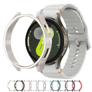 ฝาครอบสำหรับ <span class=keywords><strong>Samsung</strong></span> Galaxy Watch 7เคส40มม. 44มม. FE อุปกรณ์เสริม PC กรอบกันกระแทกแข็งกรอบป้องกัน Galaxy Watch 7สมาร์ทวอช - Product Image 1