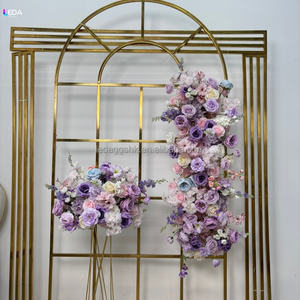 Flores y Plantas Decorativas ODM, Centros de Mesa para Bodas y Eventos, Bola de Flores Artificiales de Seda, Suministros de Decoración para Bodas - Product Image 6