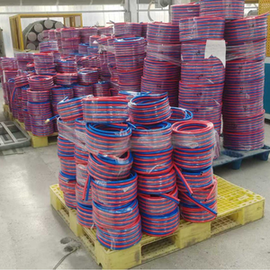 Chine Usine <span class=keywords><strong>Flexible</strong></span> Gaz Caoutchouc Oxygène Acétylène Double Tuyau Soudé 60Bar Gaz de Pétrole Liquéfié Eau Coupe Haute Pression - Product Image 5