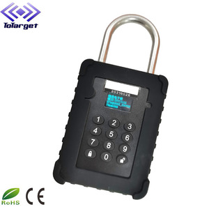 Cerradura Inteligente para Contenedor con Control Remoto Impermeable, <span class=keywords><strong>GPS</strong></span>, Seguimiento de Carga, Candado Electrónico con Bloqueo <span class=keywords><strong>por</strong></span> Tiempo - Product Image 3