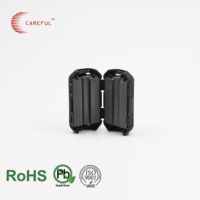 MgZn Split Clamp Ferrite Core SCRC 50 ID: 5mm untuk Kabel TV/Kabel Audio/Kabel Jaringan Filter EMI OEM/ODM RoHS