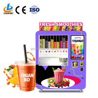 Máquina Expendedora de Smoothies de Frutas Saludables, Totalmente Automática, Comercial, con Integración SDK POS, Gráficos Personalizados, Pantalla Táctil Metálica