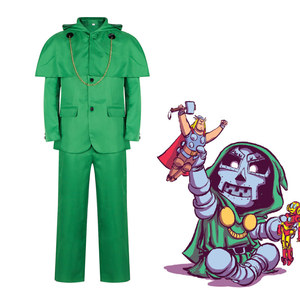 Disfraz de Doctor Doom de Star's Edge, Traje Verde Completo, Disfraz de Avengers Endgame - Product Image 1