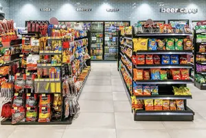 Hochwertige Metall-Supermarktregale Schauregale für Einzelhandelsgeschäfte