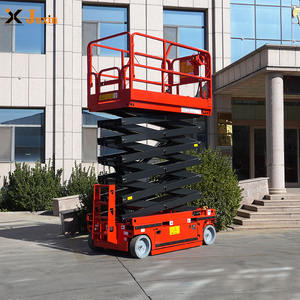 Produsen Platform Kerja Udara (Aerial Work Platform) Scissor Lift Hidrolik Listrik Self-Propelled untuk Luar Ruangan dari Tiongkok - Product Image 6