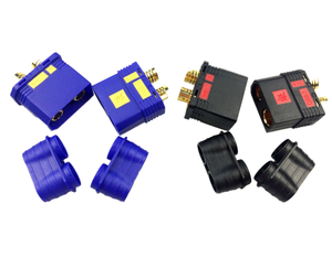 QS8S 110A connecteur Anti-étincelle plaqué or prise de câble de batterie robuste résistant à la chaleur pour E-Bike Drone en laiton Nylon Power - Product Image 4