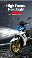 Scooter à essence 150cc NVX 4 temps, scooter à essence automatique avec moteur sans balais, cyclomoteur EPA pour adultes avec système de frein à disque