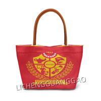 Sac fourre-tout imprimé Gamma Phi Delta de haute qualité, sac à main de shopping, sac à bandoulière quotidien pour femme, sac de courses réutilisable