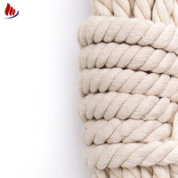 Cordon en coton tressé 100 % naturel et écologique, haute résistance – Corde macramé douce pour suspendre des plantes, corde à linge, emballage cadeau, bricolage