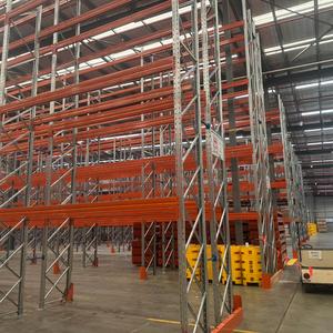 Australia Standard <b>Heavy</b>-<b>Duty</b> Upright for Pallet Racking Adjustable Steel Stacking Racks & <b>Shelves</b> Solution - Product Image 1