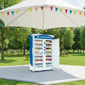 Distributore Automatico GS con AI per il Mercato Europeo, Food Truck, Luoghi Commerciali, Macchina Apriporta Senza Operatore, SDK Personalizzato - Product Image 3