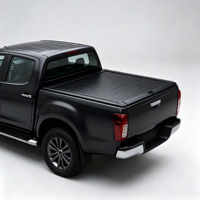 Couverture de benne électrique enroulable en aluminium pour pick-up, étanche et sécurisée