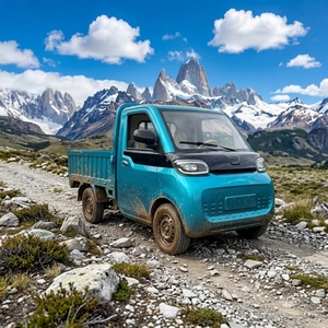 Mini Van Elettrico Rinforzato in Fibra di Carbonio, Pickup a Quattro Ruote, Batteria agli Ioni di Litio Ternaria, Velocità <span class=keywords><strong>Massima</strong></span> 45 km/h, Leggero e Potente - Product Image 1