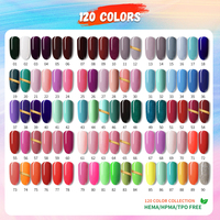 Orchid Fox 120 couleurs 15ml Gel UV liquide professionnel sans HEMA ni TPO, écologique, longue tenue