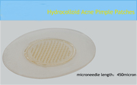 9 Patchs Microneedle pour l'acné, Patchs Hydrocolloïdes Anti-Boutons, Soin Ciblé des Problèmes Cutanés