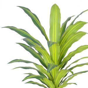 Украшение для гостиной в помещении зеленое растение искусственное дерево драцена в горшке искусственное Тропическое растение Дракон кровь дерево - Product Image 4