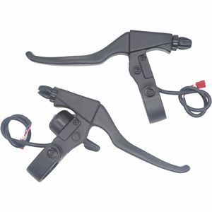Levier de frein gauche droit en option Levier de frein Hall linéaire à 3 fils avec <span class=keywords><strong>poignée</strong></span> de frein à cloche pour Scooter E-bike Bicycle 160mm Rotor - Product Image 4