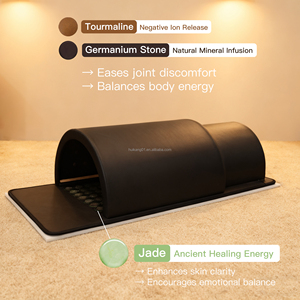 Dôme <span class=keywords><strong>de</strong></span> sauna infrarouge lointain Fitkang 180 pièces Germanium 144 pièces Pierres <span class=keywords><strong>de</strong></span> Jade, Capsule <span class=keywords><strong>de</strong></span> <span class=keywords><strong>spa</strong></span> en cuir PU pour la thérapie thermique et le <span class=keywords><strong>bien</strong></span>-<span class=keywords><strong>être</strong></span> corporel - Product Image 6