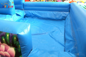 Toboggan gonflable géant commercial pour adultes et enfants Toboggan aquatique à double voie Toboggan aquatique gonflable - Product Image 6