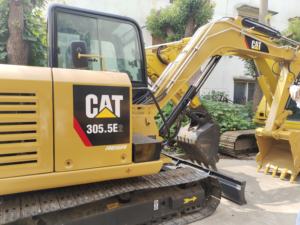 Excavadora usada CAT 305.5E 5,5 toneladas, excavadora de segunda mano, máquina hidráulica sobre orugas, buenas condiciones 303C 303.5E 304C 306D 307D - Product Image 2