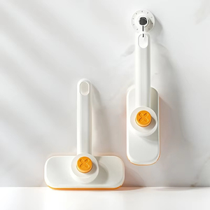 Wholesale Hot Sale 1pc Portable Rotatable Multifunctional <b>Wall</b> Mount Cleaning Brush for Home Living Room Bathroom Rectangle <b>Mop</b> - Product Image 2