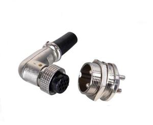 Gx20 gx30 20mm 2 3 4 5 6 8 9 pin kim loại hàng không thẳng nữ cáp nối - Product Image 5