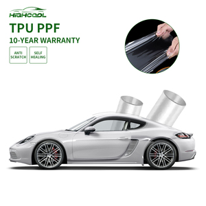 ฟิล์มใสกันรอยรถยนต์ HIGHCOOL TPU PPF ฟิล์มหุ้มรถยนต์แบบซ่อมแซมตัวเอง ป้องกันรอยขีดข่วน ป้องกันสีเหลือง ป้องกันน้ำ - Product Image 1