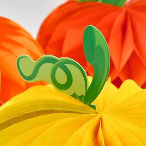 Handmade Art Paper Pumpkins Decorations For Halloween Party Decoration - Product Image 3
