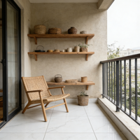 Carreaux de sol en porcelaine à texture marbre poli moderne - Carreaux antidérapants de qualité supérieure 600x600mm pour salle de bain, salon, supermarché, centre commercial
