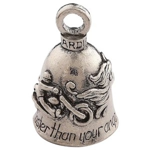Llavero con Campana de la Suerte para Motociclistas, Guardián Nunca Conduzca Más Rápido de lo que Su Ángel Puede Volar - Product Image 5