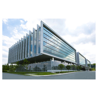 Structure en acier préfabriquée Entrepôt et immeuble de bureaux Options de conception d'usine personnalisées