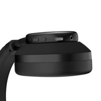 Casque audio sans fil haut de gamme avec chipset JL 5.4, en cuir, étanche IPX-4, faible latence, plus de 20 heures d'autonomie