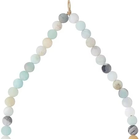New Semi-Precious Gem Stones Beaded Phone Charm Cell Phone Lanyard Wrist Strap Handmade Natural Gemstone Phone Chain String
