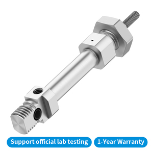 กระบอกลมแบบกลม FESTO ESNU แบบกระทำทางเดียว ISO6432 กระบอกลมนิวแมติกขนาดกะทัดรัด พร้อมเซ็นเซอร์ตำแหน่งเสริม - Product Image 4