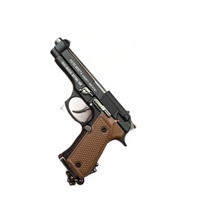 Ciondolo Ornamentale Mini Pistola 92F 1:3, Modello <span class=keywords><strong>di</strong></span> Pistola in Miniatura, Charm per Borsa, Portachiavi a Forma <span class=keywords><strong>di</strong></span> Mini Pistola, Regalo da Collezione per Uomini - Product Image 2