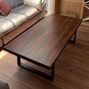 <span class=keywords><strong>Tavolo</strong></span> <span class=keywords><strong>da</strong></span> pranzo di lusso in legno allungato Set di lastre di legno con bordo vivo <span class=keywords><strong>tavolo</strong></span> personalizzato massello noce sudamericano con bordo vivo tavolino <span class=keywords><strong>da</strong></span> caffè - Product Image 3