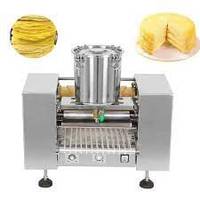 Machine à faire des crêpes automatique miniature commerciale à plusieurs couches pour gâteaux d'anniversaire, machine à pâtisserie pour crêpes à la mangue et au durian