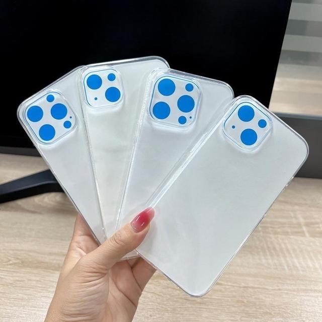 High Quality CA TPU Transparent for Cases 17 16/15/14/13/12/11/8/7/X/XR Eco-Friendly Shockproof Street Fashion