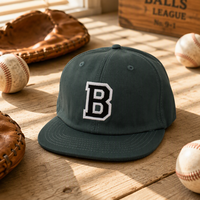 Casquette de baseball vintage avec logo personnalisé, broderie 3D en relief, unisexe, snapback, visière incurvée, chapeau décontracté pour l'extérieur