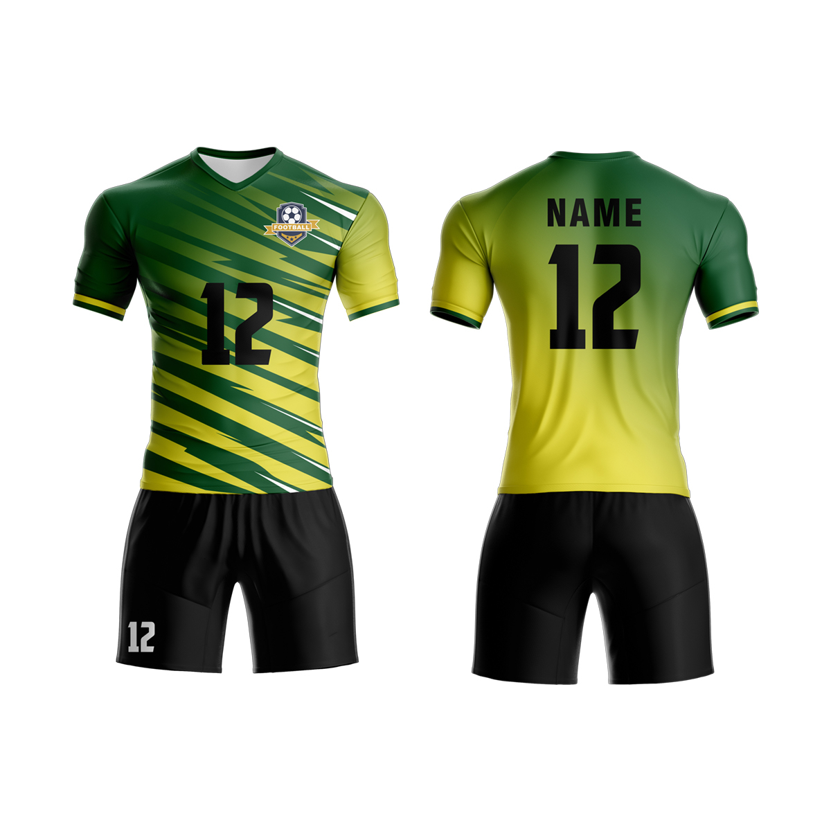 Vert et jaune
