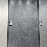 Pierre frittée de luxe en marbre 1600x3200mm pour mur de fond de salon, dalle de sol en porcelaine durable et résistante aux rayures