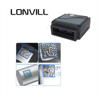 LONVILL QR code scanner Android 2D Barcode Scanner IP67 a la venta, escáner de código de barras inalámbrico con USB RS232