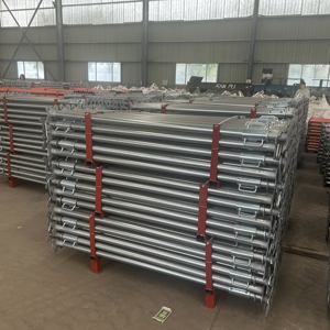 Réductions brésiliennes <span class=keywords><strong>sur</strong></span> l'échafaudage de construction chinois Ringlock poutre en bois coffrage pièces d'échelle échafaudages de soutien en acier - Product Image 3