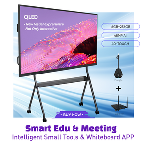 Écran plat interactif de 110 pouces avec PC OPS intégré, tableau interactif intelligent, tableau blanc intelligent avec LED en promotion - Product Image 2