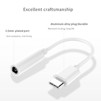 Câble adaptateur USB Type C vers 3.5mm prise casque pour écouteurs câble convertisseur AUX type-c pour Letv Leeco Le Max 2 Pro 3 pour xiaomi