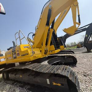 Excavatrice sur chenilles hydraulique d'occasion Komatsu PC240 de 24 tonnes, pièces d'origine japonaises pour travaux de terrassement - Product Image 3