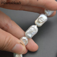 Bonne qualité à la mode perle d'eau douce naturelle grande taille goutte forme perles en vrac pour femmes hommes bijoux collier fabrication de bracelets